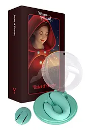 Вібратор для пар FairyGasm PleasureBerry green, зарядний кейс, пульт ДК - мініатюра 8