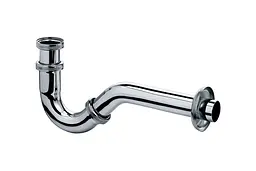 Сифон для біде Hansgrohe трубчастий Хром 55237000