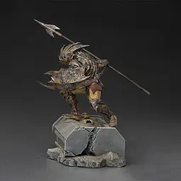 Статуетка LORD OF THE RINGS Armored Orc Art Scale 1/10 (Володар перснів) - мініатюра 4