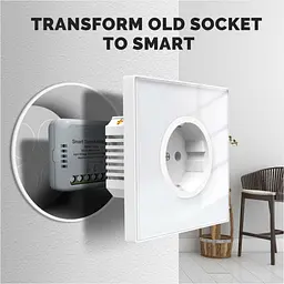 Реле Zigbee Moes ZM-104B-M Tuya Smart Switch 2ch 10 А двоканальне - мініатюра 6