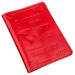 Шкіряна обкладинка на паспорт SHVIGEL 9,5х13 см acs0015791