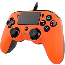 Nacon Wired Compact Controller PS4 (Orange) - мініатюра 3