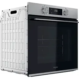Духова шафа електрична Whirlpool 71 л A+ дисплей конвекція телескопічні напрямні нержавіюча сталь - мініатюра 2