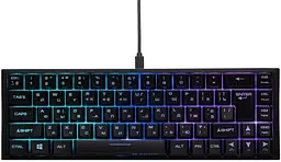 Клавіатура 2E KG350 RGB USB Чорний (2E-KG350UBK) - мініатюра 2