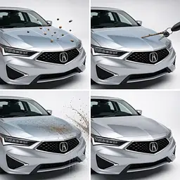 Антигравійна захисна бронеплівка за лекалами для Acura ILX I facelift 2019-2022 - повний кузов - мініатюра 2