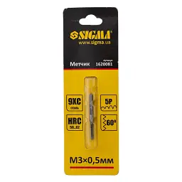Мітчик Sigma М3x0.5мм (1620081)
