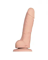 Реалістичний фалоімітатор Strap-On-Me Soft Realistic Dildo Size M, 18х3.8 см (ванільний) - мініатюра 2