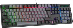 Клавіатура GamePro MK105B Blue Switch RGB USB Black (MK105B) Б/в - мініатюра 2