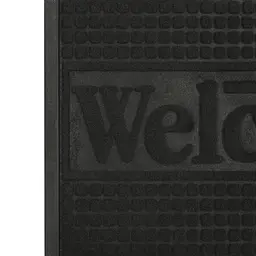 Килимок придверний Eco Fabric Welcome з кромкою чорний 40 х 60 см (4060-114) - мініатюра 5