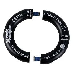 Карабін Rock Empire Ring Connect Black (1053-ZRC053.000+0000W0008000) - мініатюра 2
