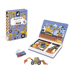Магнітна книга Будівництво 70ел Janod det0017676 - мініатюра 2
