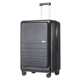 Валіза Semi Line 28 дюймів T5964-4, ABS, з USB-зарядкою та відділенням для ноутбука, чорний