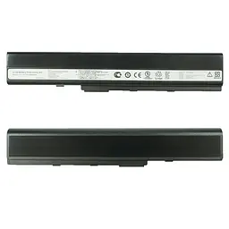 Акумулятор Asus A32-K52/14.4V (A40, A42, A52, A62, B53, F85, F86, K42, K52, K62, N82, P42, P52, P62, P82, X42, X52, X67) 14.4V 5200 mAh Black - мініатюра 2