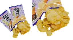 Японські чіпси Calbee Kata-age Potato Chips Kushikatsu Sauce 15г - мініатюра 3