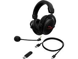 Навушники з мікрофоном HyperX Cloud II Core Wireless Black (6Y2G8AA) - мініатюра 6