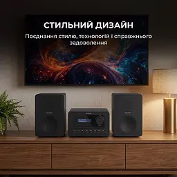 Музичний центр Sharp XL-B514(BK) Black - мініатюра 6