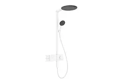 Душова система з термостатом Hansgrohe Raindance Alive S 300 1jet EcoSmart з ShowerSelect Comfort matt white 24583700