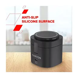 Зарядний пристрій Canyon 4-in-1 wireless charging stand 30W + cable 1.0m white (CNS-WCS405WW/A) - мініатюра 2