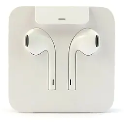 Навушники-гарнітура Foxconn Earpods Remote Mic для iPhone 5/5S White MD827 - мініатюра 3