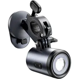 Мото-вело тримач + фонарик Baseus PrimeTrip Series Dual-Color Bike Light 2-in-1 Set C12569000121-00 Black - мініатюра 4