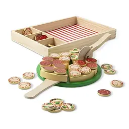 Дерев'яний ігровий набір Melissa&Doug Піца (MD10167) - мініатюра 3