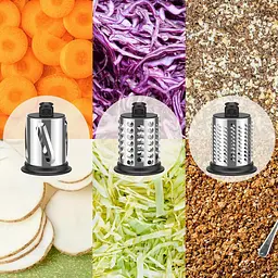 Насадка-подрібнювач-ломтерізка для міксера Kitchenaid, насадки-подрібнювачі Cofun для міксера Kitchenaid, насадка-терка для сиру - мініатюра 5
