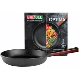 Cковорода Brizoll Optima-Bordo чавунна з ручкою 28х4 см (O2840-P2) - мініатюра 3