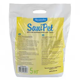 Наповнювач Природа Sani Pet деревний універсальний з ароматом лимона 5кг PR240792 - мініатюра 4