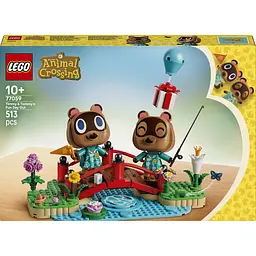 Конструктор LEGO Animal Crossing Веселий день Timmy і Tommy на природі 513 ел. (77059) - мініатюра 3
