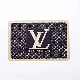 Придверний діатомітовий килимок Monogram 58×38 см Yiwu HP-42-128