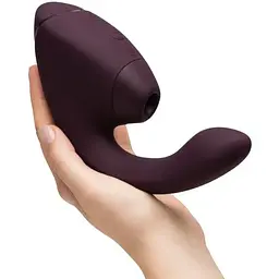 Вібратор кролик Womanizer Next Duo (Dark Purple) - мініатюра 6
