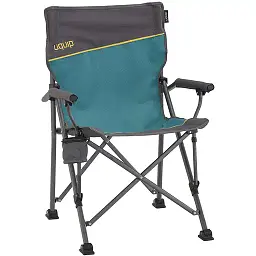 Крісло розкладне Uquip Roxy блакитне з сірим (244002)