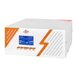 Джерело безперебійного живлення LogicPower LPM-PSW-1500VA (1050 Вт) White - мініатюра 3
