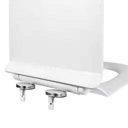 Сидіння для унітаза Qtap Presto з мікроліфтом Slim QT26991217AW, Білий - мініатюра 4