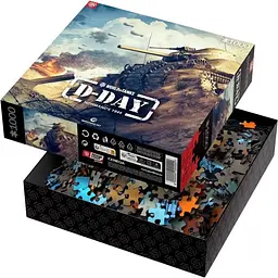 Пазл класичний GoodLoot World of Tanks D-Day 1000 елементів (5908305247524) - мініатюра 2
