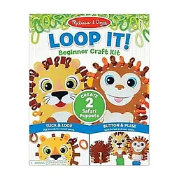 Набор для творчества Melissa & Doug Бумажный кукольный театр Сафари (MD30186)