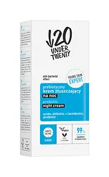 Пробіотичний відлущувальний крем на ніч Under Twenty Anti Acne Prebiotic Night Cream 50 мл - мініатюра 2