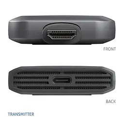 Беспроводной удлинитель HDMI сигнала по Wi-Fi до 30 метров PURELINK CSW-030 Wireless Full HD Dongle Extender Set with BYOD - мініатюра 4