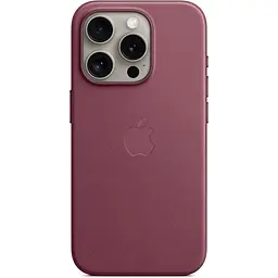 Чохол Apple FineWoven Case with MagSafe для iPhone 15 Pro Mulberry (MT4L3ZM/A) [92960] - мініатюра 6