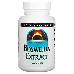 Босвелія Boswellia Extract 100 таблеток Source Naturals vit0006461