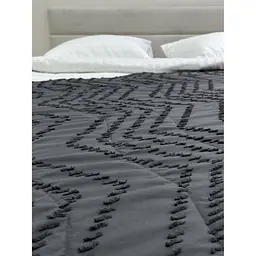Покривало Ecotton полістан Jacuard Grey 150х220 см (25214) - мініатюра 2