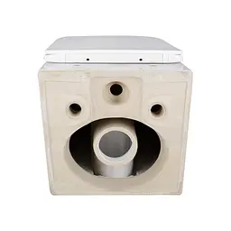 Підвісний унітаз Qtap Crow Ultra Quiet + інсталяція Qtap Nest 4 в 1 (квадратна клавіша Chrome), Білий - мініатюра 9
