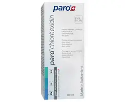 Ополіскувач для ротової порожнини Paro Swiss Paro з хлоргексидином 0,12% 200 мл - мініатюра 2