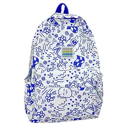 Рюкзак No Brand 5154 20-35 л White-Blue 13081-84481