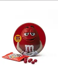 Драже M&M's Chocolate Limited Edition Smiley Tin 200g (BB 02/08/2026)