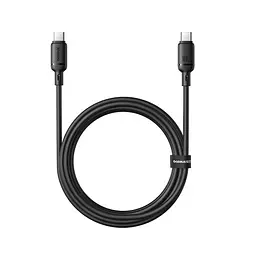 PD Кабель Baseus Silky Series Type-C to Type-C 100W 2m чорний P10377704113-01