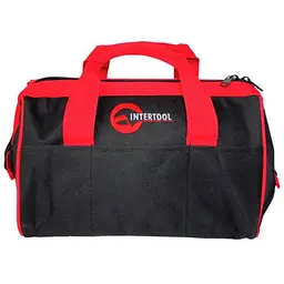 Сумка для інструментів текстильна на 14 кишень чорна INTERTOOL BX-9001