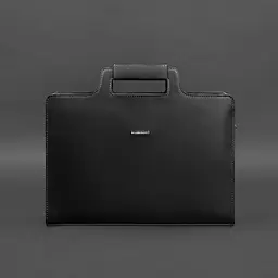 Сумка для ноутбука та документів BlankNote Жіноча шкіряна 15 Black (BN-BAG-36-g) - мініатюра 9