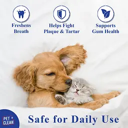 Серветки вологі Pet Clean Dental Wipes для гігієни та чистки зубів тварин 50 шт. - мініатюра 2