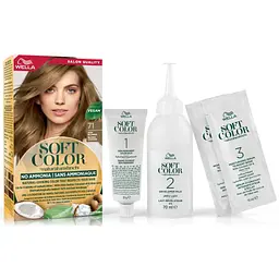 Фарба для волосся Wella Soft Color Безаміачна 71 - Попелястий блонд (3614228865760) - мініатюра 5
